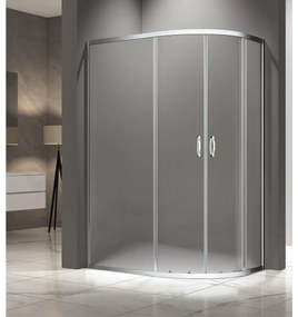 Душ кабина ICS 939L/2 NEW EASY ASSEMBLE, 100x80x180см, 4мм