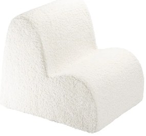 Кремав детски стол от букле Cloud – Wigiwama