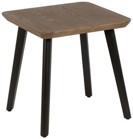 Странична масичка от масивна ела 58x58 cm Paul – Ixia