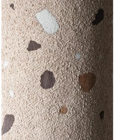 Светлокафяв детски пуф от букле и шенил Terrazzo Chair – Wigiwama