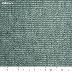 Тюркоазен сгъваем/с място за съхранение диван от рипсено кадифе 215 cm Bjork – Bonami Selection