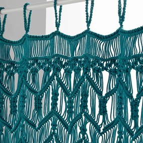 Синя завеса за врата 90x200 cm Macarena – douceur d'intérieur