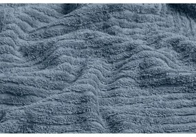 Синя памучна кърпа и хавлия за баня в комплект от 2 броя - Foutastic
