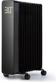 Sanford Smart, маслен радиатор, мощност 2500 W, седмичен таймер, LED дисплей, сензорен панел, приложение Klarstein
