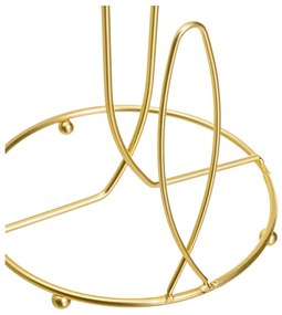 Метална стойка за кухненска хартия в златист цвят ø 16 cm – Casa Selección