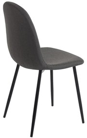 Комплект от 2 тъмно сиви трапезни стола Lissy - Bonami Essentials