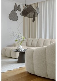 Бежов ъглов диван (десен ъгъл/U форма) Shell – Miuform