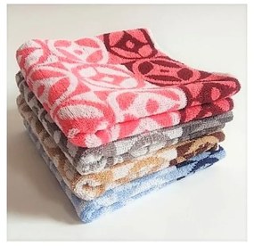 Синя памучна хавлиена кърпа 70x140 cm Compass – JAHU collections