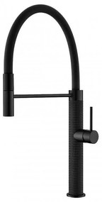 Смесител за кухня ICF 7789809MB, Inter Ceramic, месингов, графитено черен, 52.9x24.9см