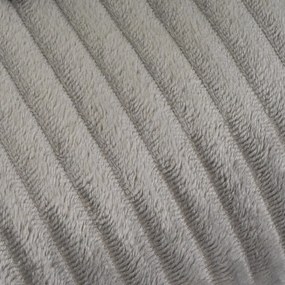 Сиво одеяло от микроплюш 130x160 cm Fur Velvet – Casa Selección