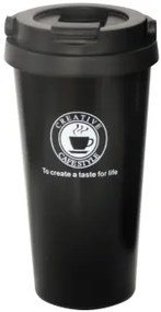 CN-Термочаша 500ml черна с лого (HC-93846)