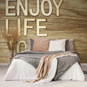 Тапет – С цитат - Enjoy life today