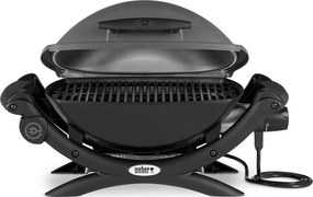 Електрическо барбекю Weber Q1400 Dark Grey, 2200W, 43х32 см