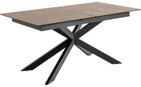 Керамична сгъваема маса за хранене 90x210 cm Irwine - Actona