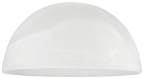 Резервно стъкло E27, Ø 19 см, бяло