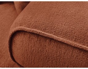 Теракотен шенилов диван 237 cm Whesley – Bobochic Paris