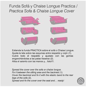 Светлосиво покривало за триместен диван Urban – Casa Selección