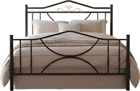 Легло Roza-150x200-Black-Με ποδαρικό