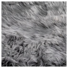 Двойна сива овча кожа, 60 x 240 cm - Native Natural