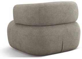 Светлосиво кресло от букле Jenny – Micadoni Home