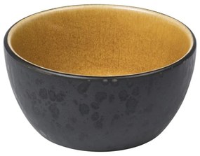 Черна/в кехлибарен цвят глинена купичка 200 ml Black/Amber – Bitz