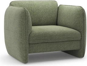 Зелено шенилово кресло Georgia – Micadoni