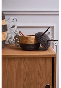 Текстилна детска кошница за играчки ø 15x15 cm Baby Bee – Lorena Canals