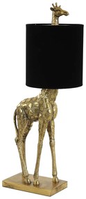 Настолна лампа в черно-бронзов цвят (височина 61 cm) Giraffe - Light &amp; Living