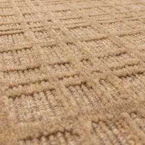 Бежов ръчно изработен килим със смес от вълна 200x290 cm Thatch Honey – Asiatic Carpets