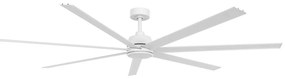 Lucci air 21610849 - Димируем fan ATLANTA 1xGX53/12W/230V бял + д.у.