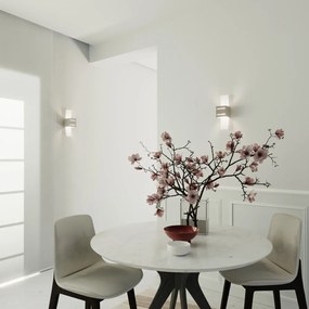 Сива стенна лампа Carlo – Sollux