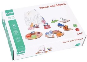 Lelin Toys, Игра Лото, за тактилни усещания, Докосни и съпостави