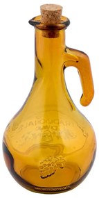 Жълта бутилка за оцет от рециклирано стъкло , 500 ml Di Vino - Ego Dekor