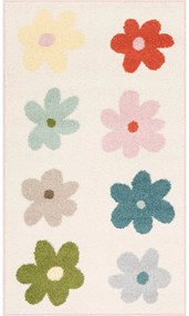 Детски килим в цвят слонова кост 80x150 cm Dazzy Cream – FD