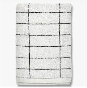 Бяла памучна кърпа 70x140 cm Tile Stone - Mette Ditmer Denmark