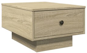 848082 vidaXL Маса за кафе, дъб сонома, 60x45x31 см, инженерно дърво