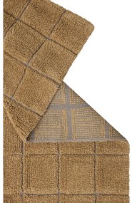 Ръчно изработен вълнен килим в цвят жълта охра 170x240 cm Mosaic Ochre – Lorena Canals