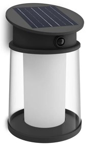 Philips LED соларен стенен сензор JUDA LED/3,2W/3,7V 2700K IP44