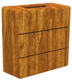 Immax 08523L - LED външно стенно осветително тяло LUXLINE 6W/230V 3000K IP54 цвят орех