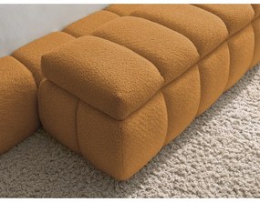 Пейка от букле в цвят жълта охра – Bobochic Paris