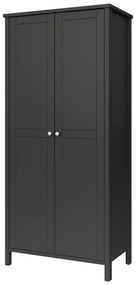 Черен гардероб 89x195 cm Tromsö - Tvilum