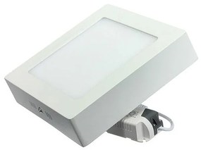 LED панел за външен монтаж, квадратен, 18W с включен драйвър