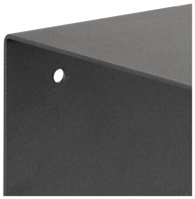 Черен метален рафт Joliet - Actona