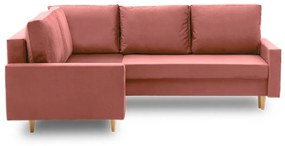 Представяме ви модерния диван TEPIS, 224x75x172,  monolith 63, лява