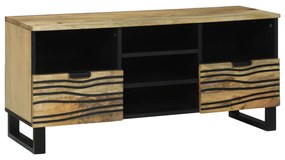 Sonata H TV шкаф 100x33.5x46 см от масивно мангово дърво