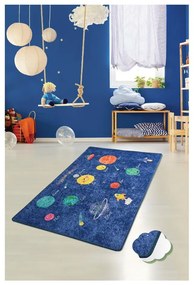 Детски син килим , 140 x 190 cm Space - Unknown