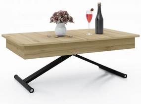 Разтегателна маса с повдигащ механизъм МОХИТО - дъб Вотан