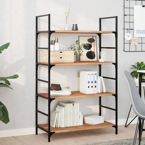 3279554 vidaXL Плаващ рафт, 4 бр, 60x40x2 см, маслен финиш, акация масив