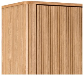 Гардероб от дъбов декор в естествен цвят 100x200x55 cm Langley – Actona