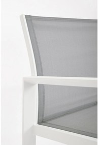 Бял алуминиев градински комплект от за отдих за 4 Kallen – Bizzotto